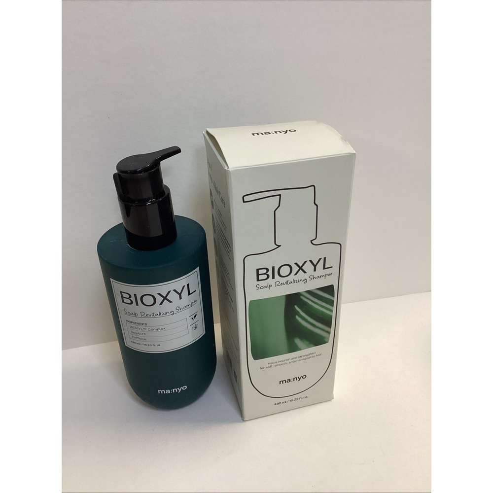 ma:nyo BIOXYL Scalp Revitalizing Shampoo 480ml + Treatment 200ml Korean Hair